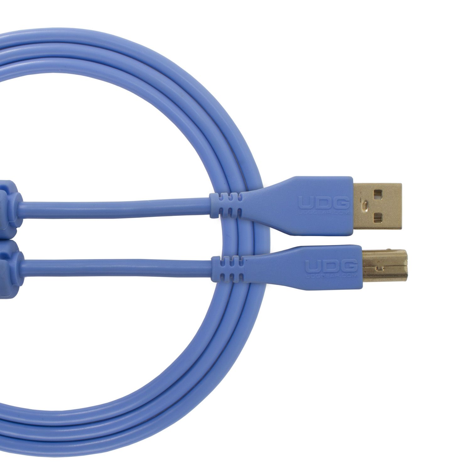 U95001LB UDG AUDIO CABLE USB 2.0 A-B BLUE STRA 1M